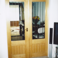 joiner-made double doors